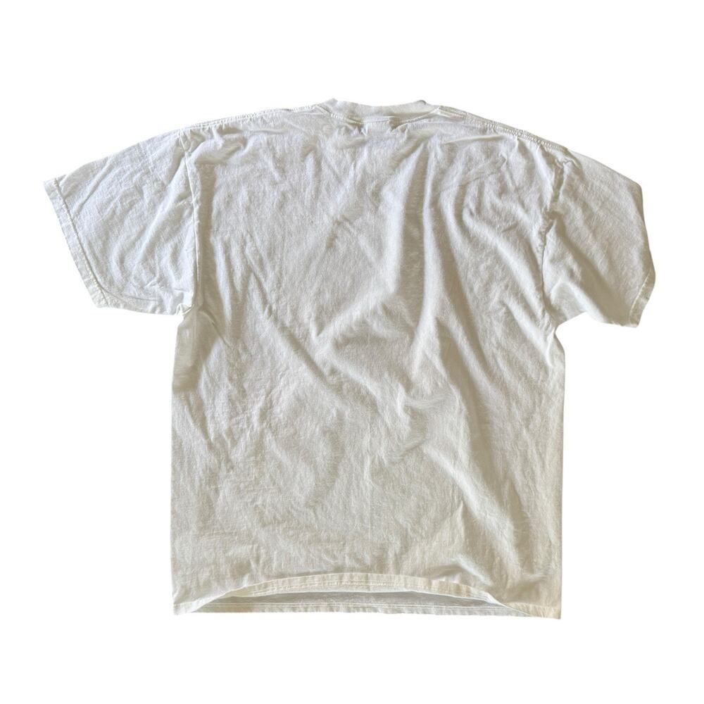 VTG 90s Wild Cats T-Shirt Sz 2XL White Tiger Lion Tee Graphic Cat Lover Vintage - Picture 2 of 7